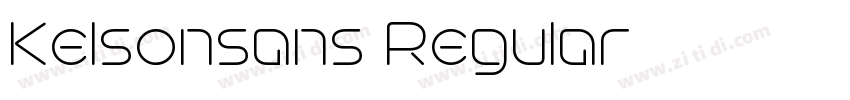Kelsonsans Regular字体转换 Kelsonsans Regular字体转换